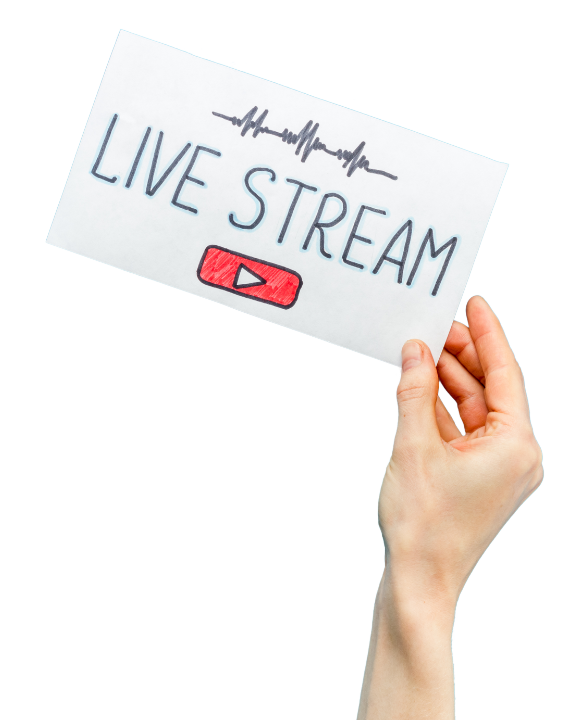 ライブ配信のロゴ