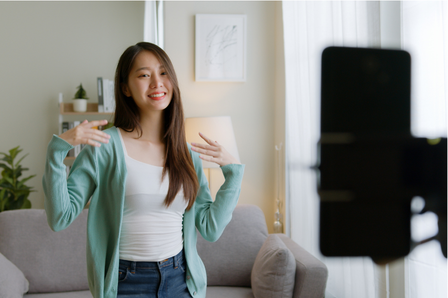 ライブ配信をしているライバー